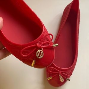 ❌❌SOLD❌❌Tory Burch jelly flats